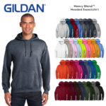 Custom DTF Hoodie Printing - Gildan 18500