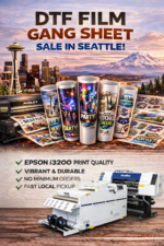 DTF Film Gang Sheet Upload