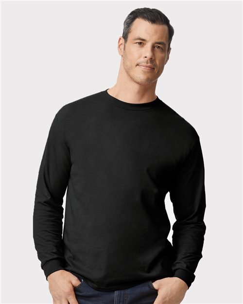Unisex DryBlend® 50/50 Long Sleeve T-Shirt Unisex DryBlend 50/50 Long Sleeve T-Shirt - Gildan 8400 - Image 1